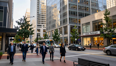 Downtown Atlanta business district