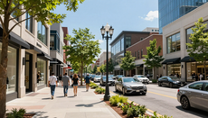 Buckhead retail street