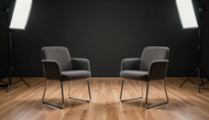 Interview studio set