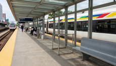 MARTA train platform