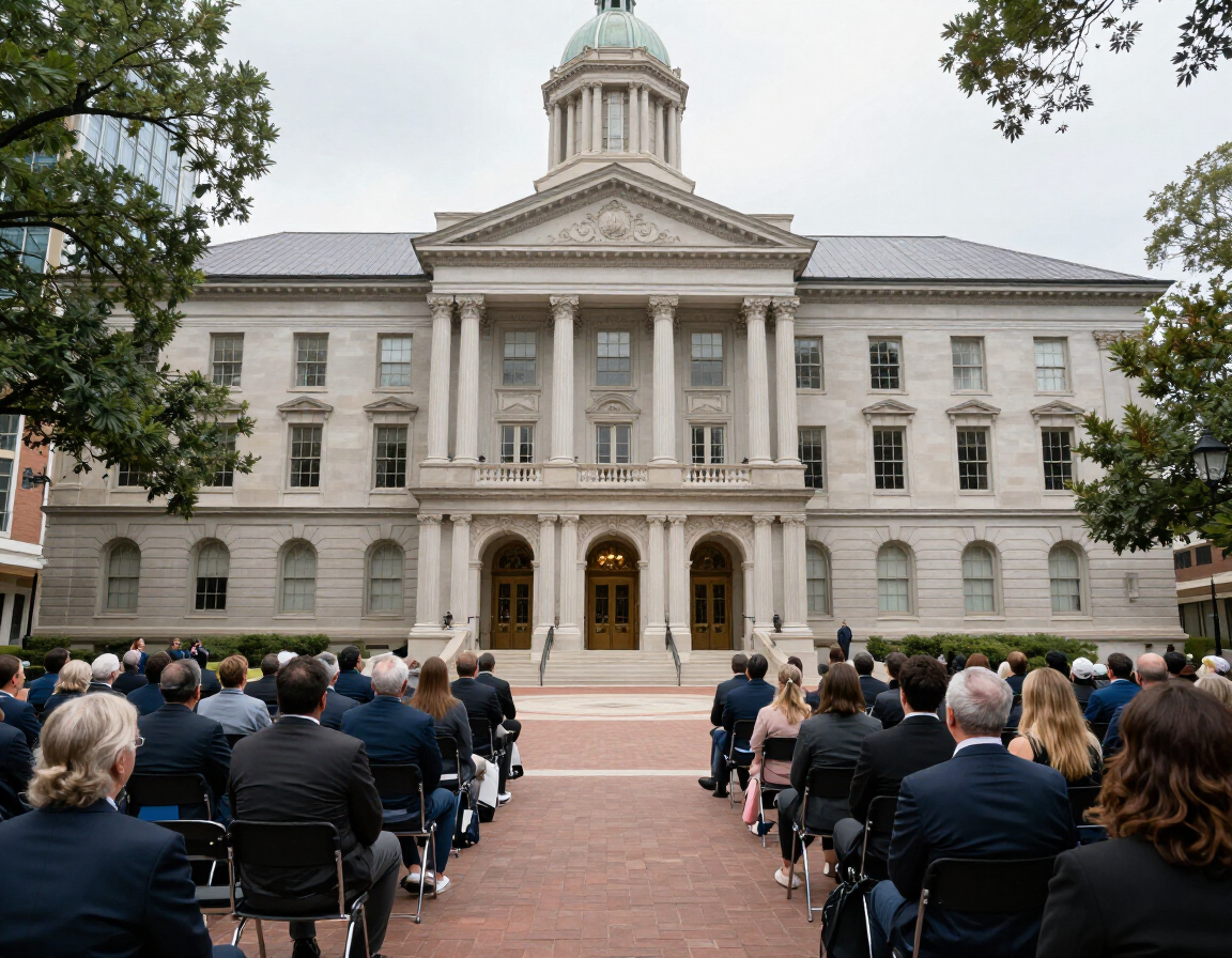 Town hall civic meeting