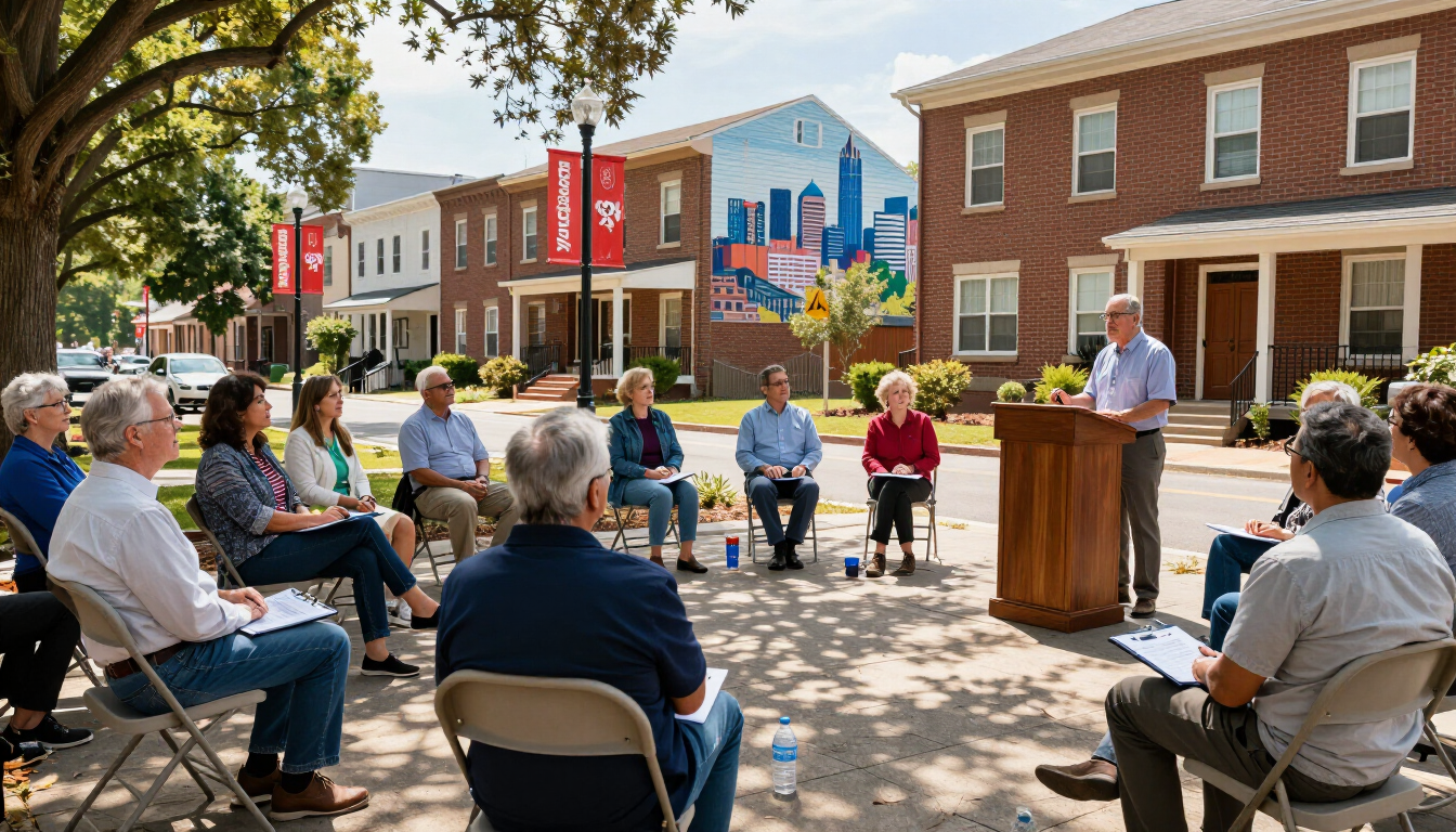 Community meeting in Atlanta