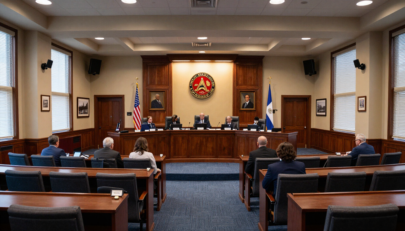 Atlanta city council chamber