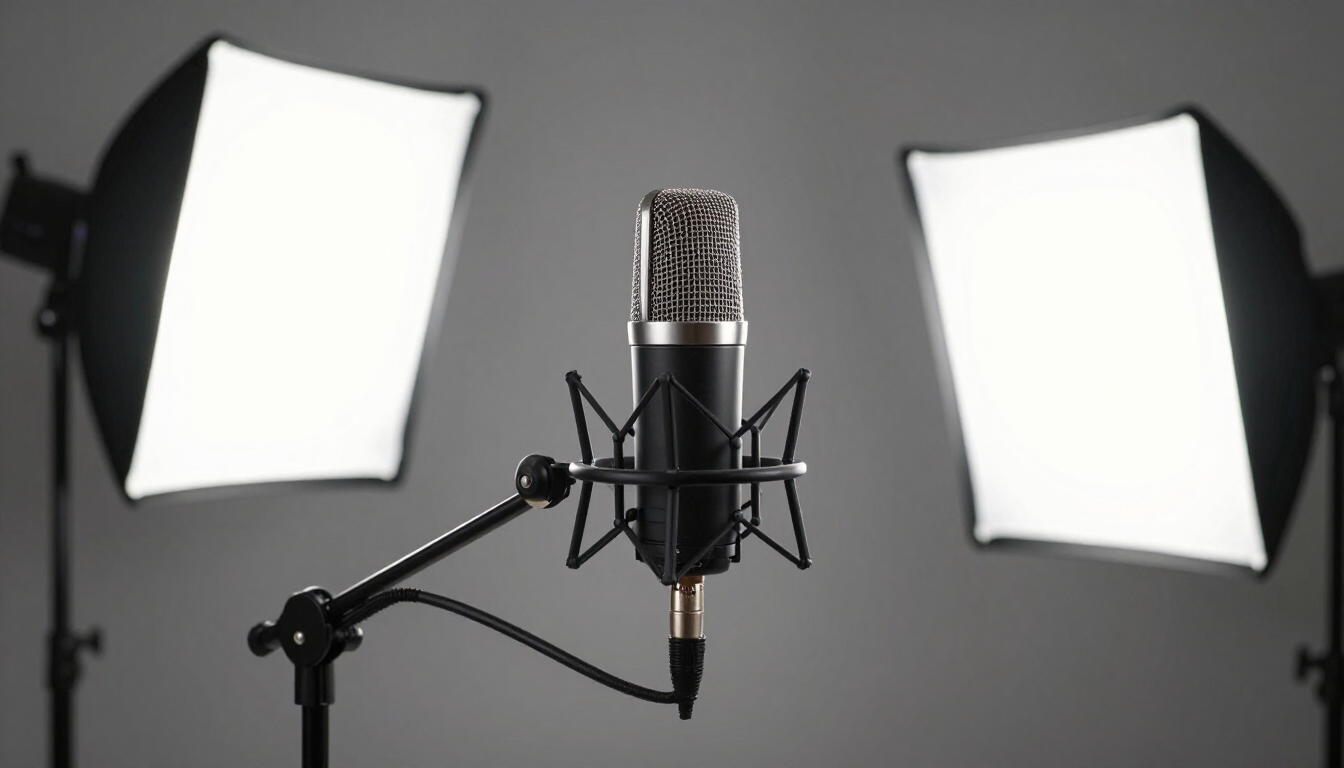 Microphone interview setup