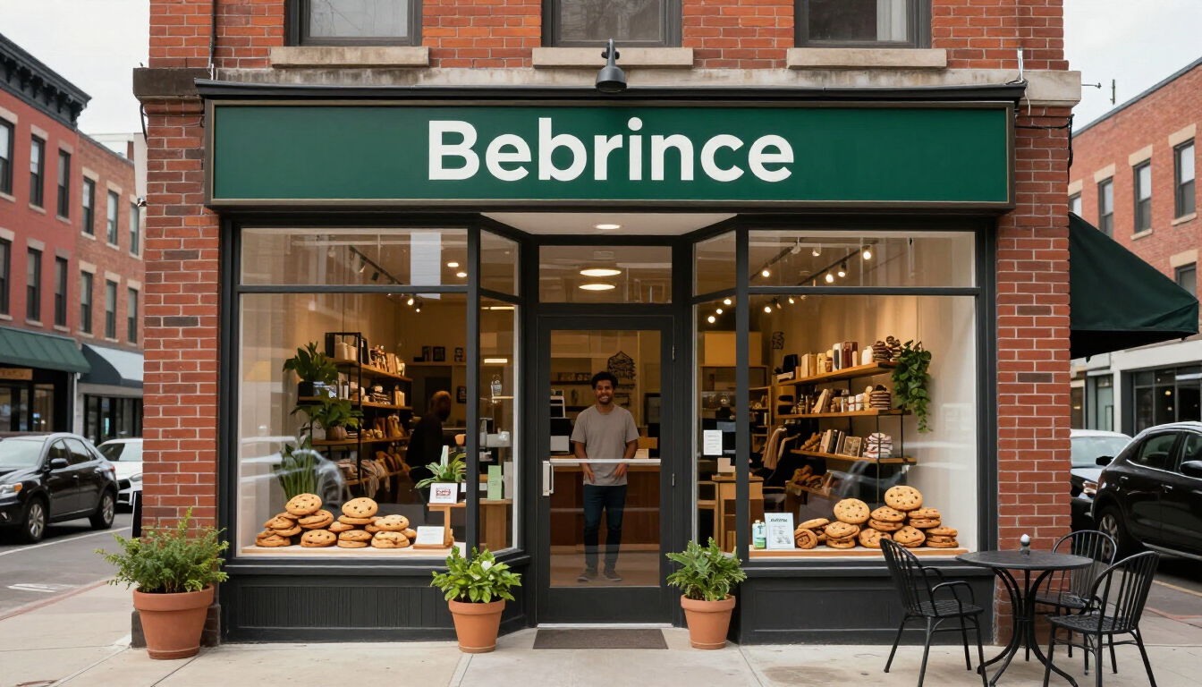 Small business storefront in Atlanta