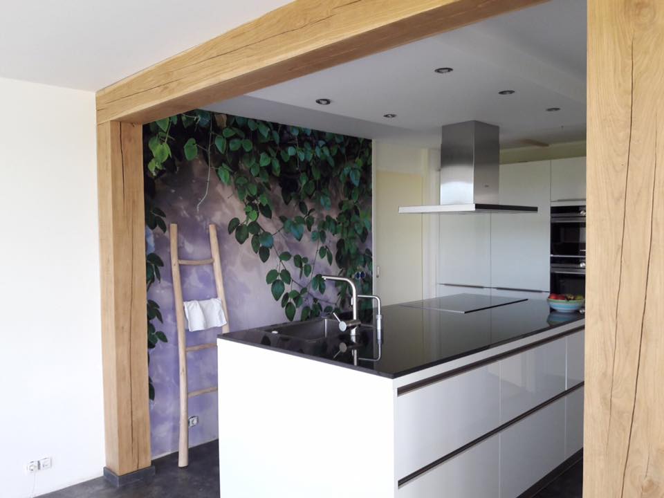 Witte hoogglans keuken Witte hoogglans keuken