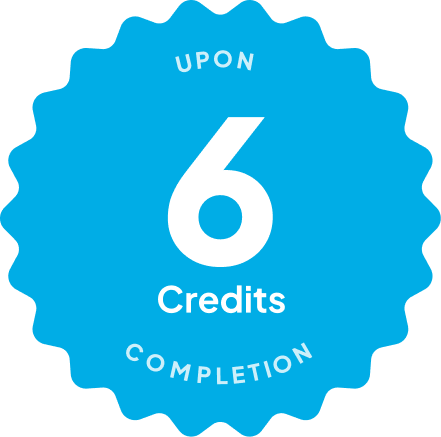 Badge: 4 Credits Upon Completion