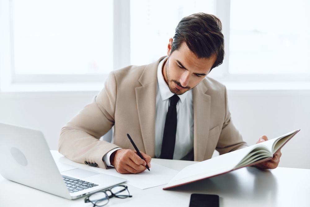 Executive delivering prepared remarks from an earnings call script