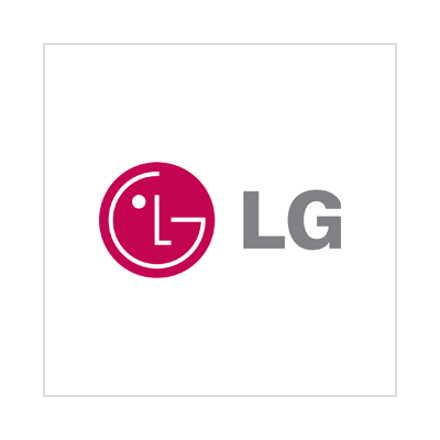 The lg logo is on a white background.