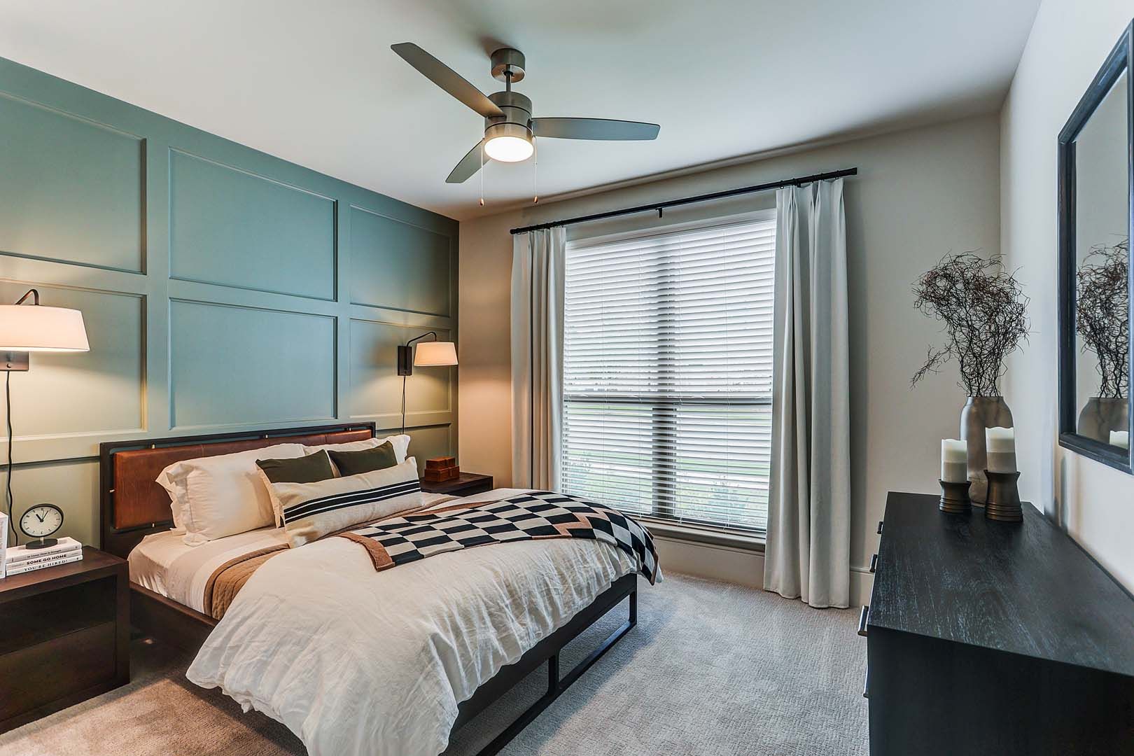 The Heights at Ridgewalk Apartments bedroom - Woodstock, GA