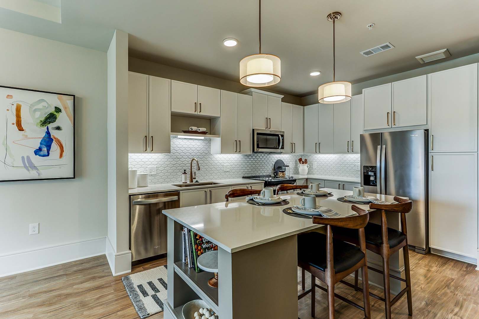 The Heights at Ridgewalk Apartments kitchen - Woodstock, GA
