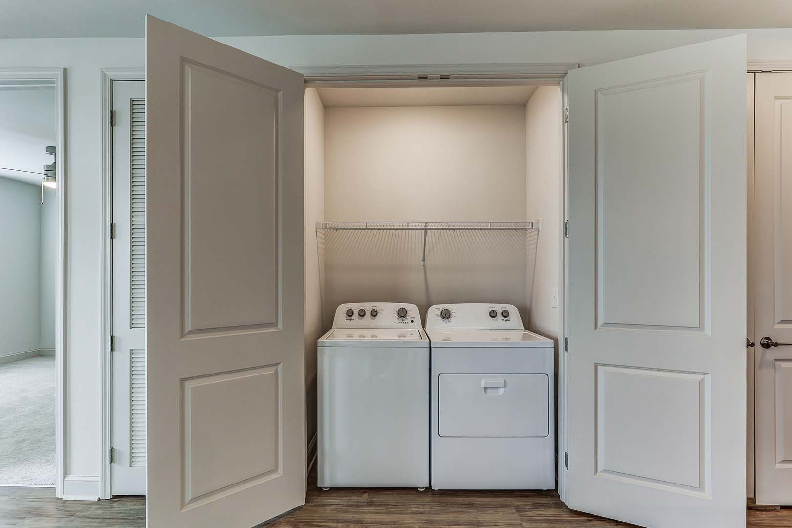 The Heights at Ridgewalk Apartments laundry area view 2 - Woodstock, GA