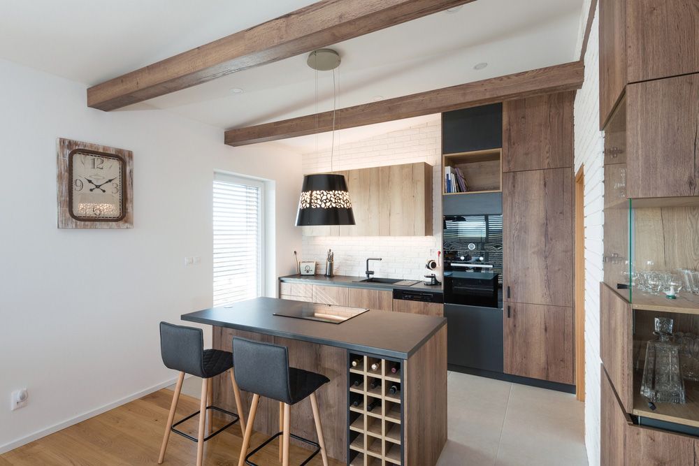 Contemporary Kitchen Interior With Modern Look — Experienced Builder in Bowen, QLD