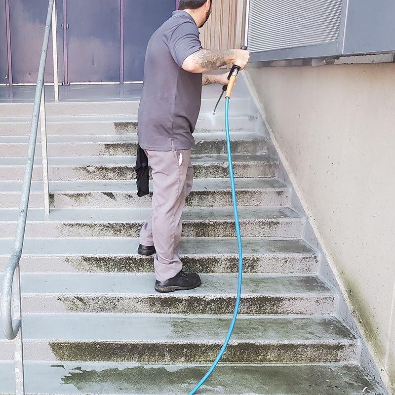 Sidewalk Cleaning