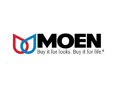MOEN plumbing logo
