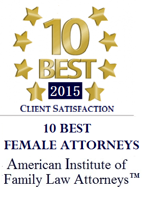 American Institute of Family Law Attorneys 10 best female attorneys 2015