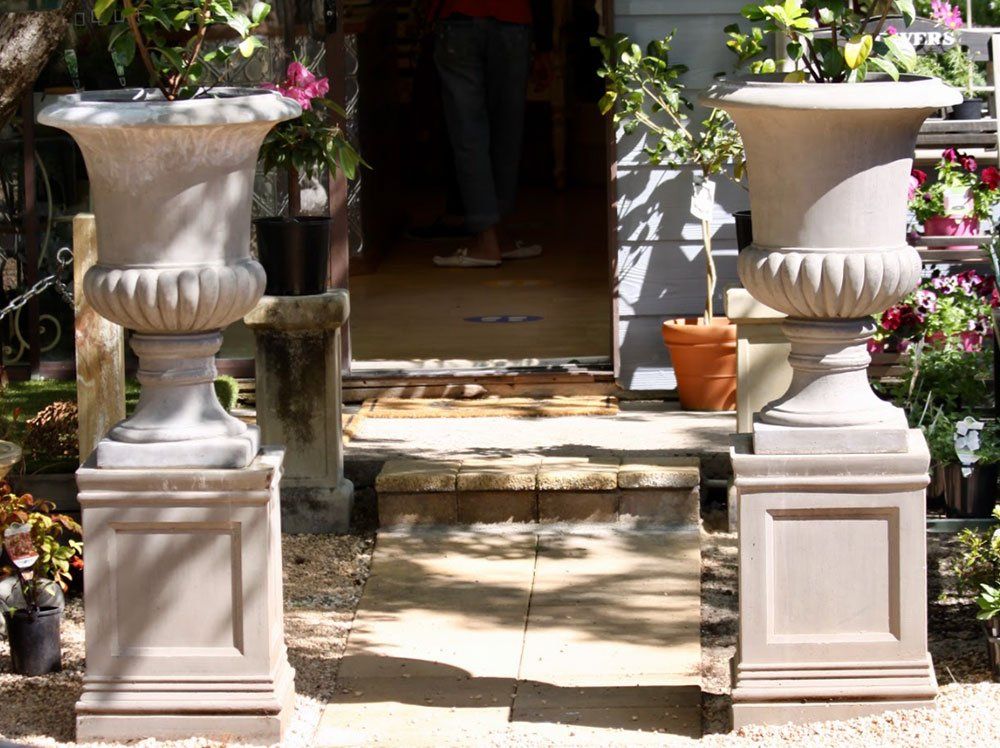 Urns Plinths and Pedestals