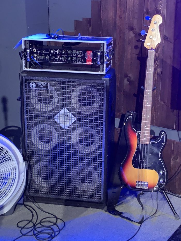 guitar amp and guitar