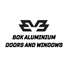 BOK Aluminium Doors and Windows logo in black on a white background
