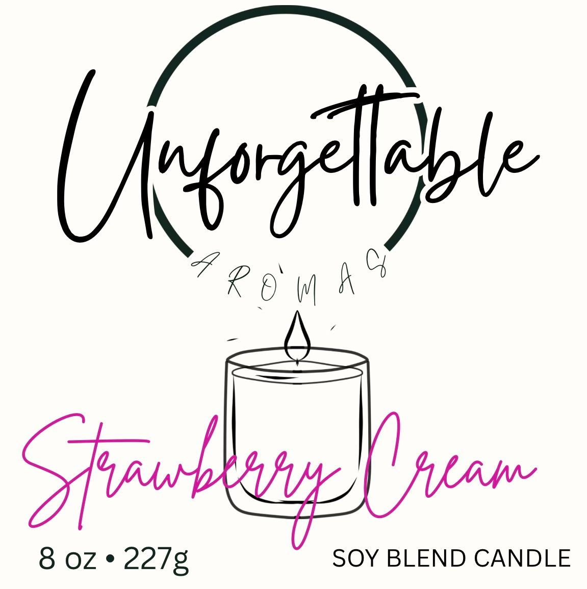 Strawberry Cream-8oz