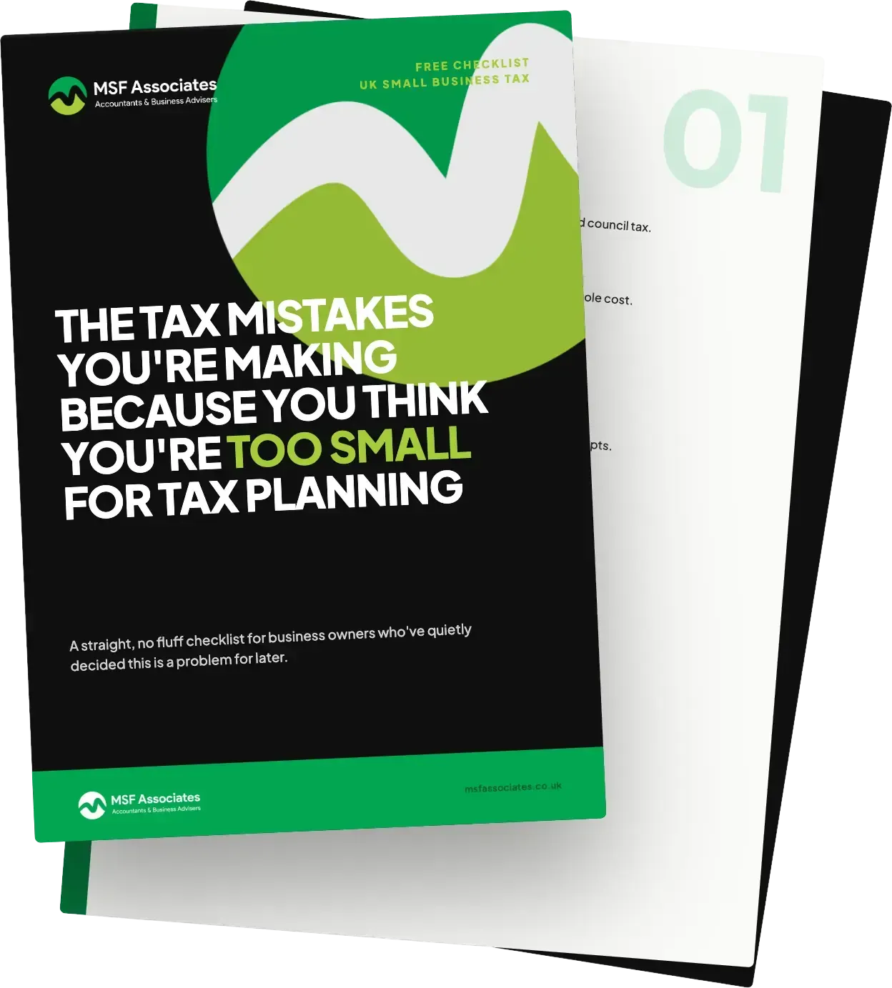 Tax Saving Checklist