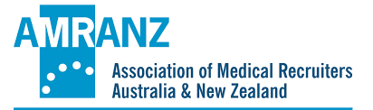 The amranz association of medical recruiters australia and new zealand logo