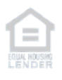 Equal Housing Lender logo: a house shape with an equal sign inside, text below reads 'Equal Housing Lender'.