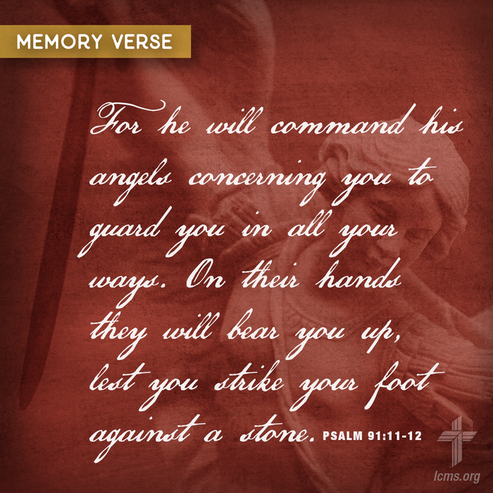 Bible verse on a background: