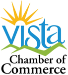 Logo for the Vista Chamber of Commerce: