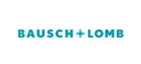 BAUSCH+LOMB logo in teal on a white background