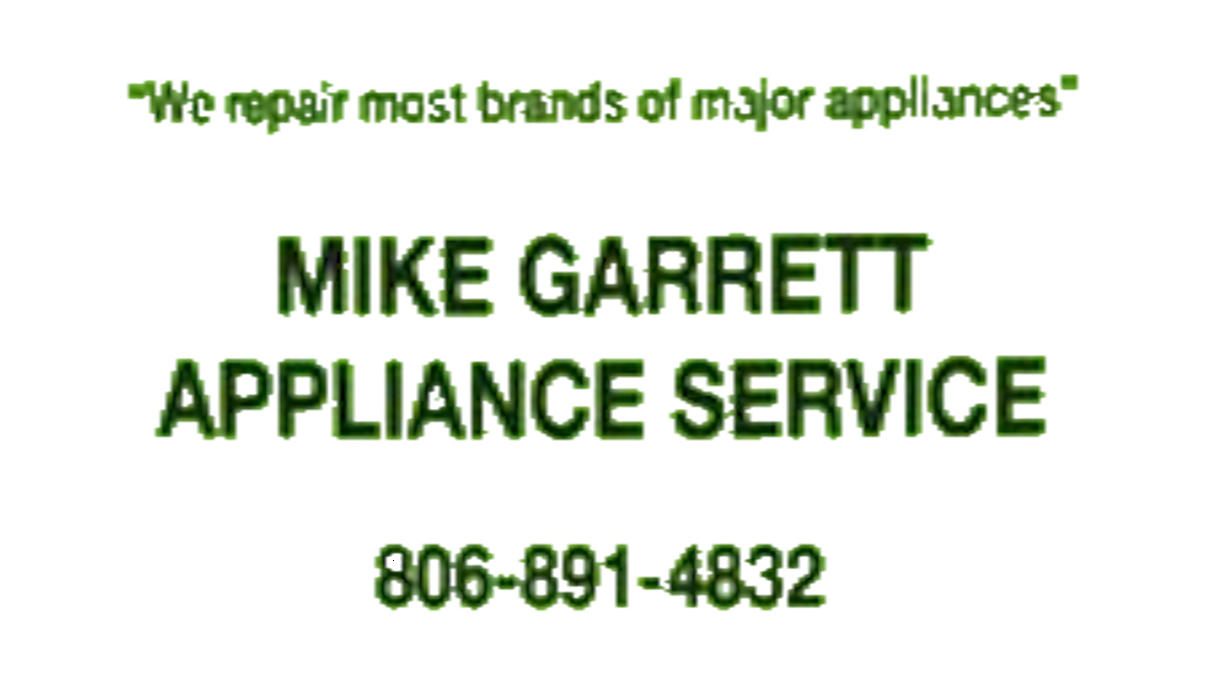 Mike Garrett Appliance Service