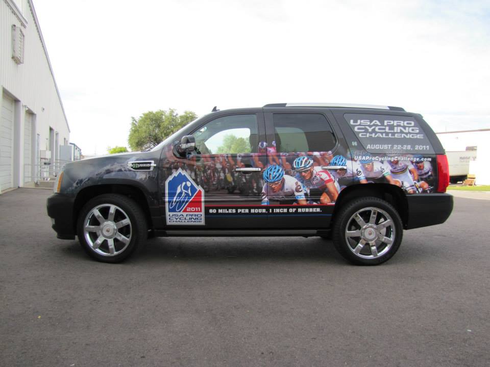 USA Pro Cycling Challenge Cadillac Escalade Full Wrap
