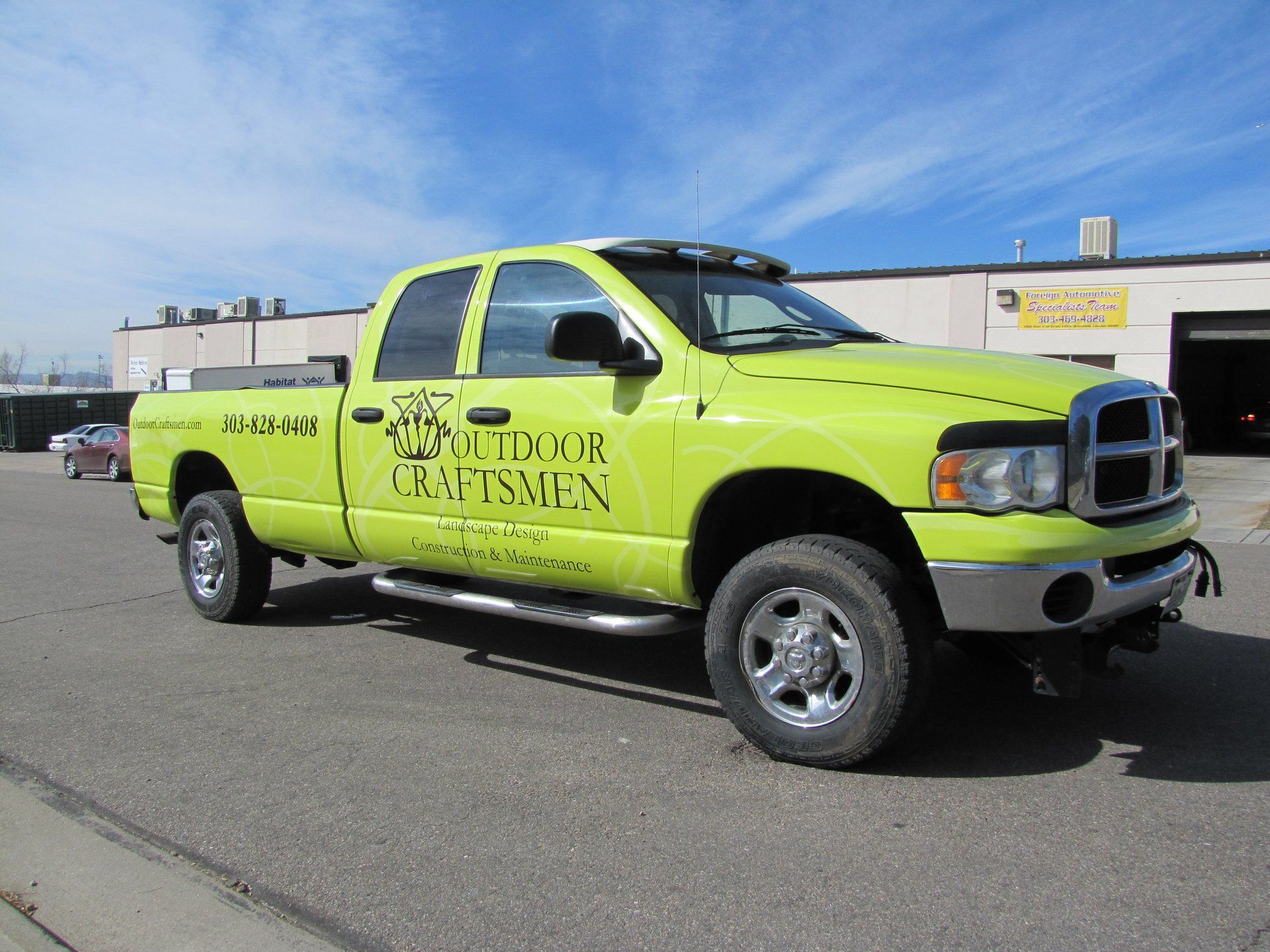 Outdoor Craftsmen Dodge Ram spot logos 