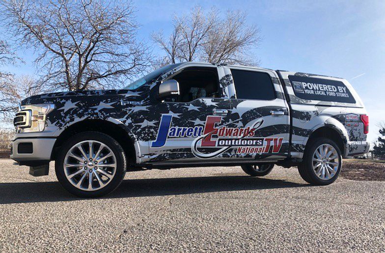Sill-Terhar Jerrett Edwards Ford f-150 Full wrap for television