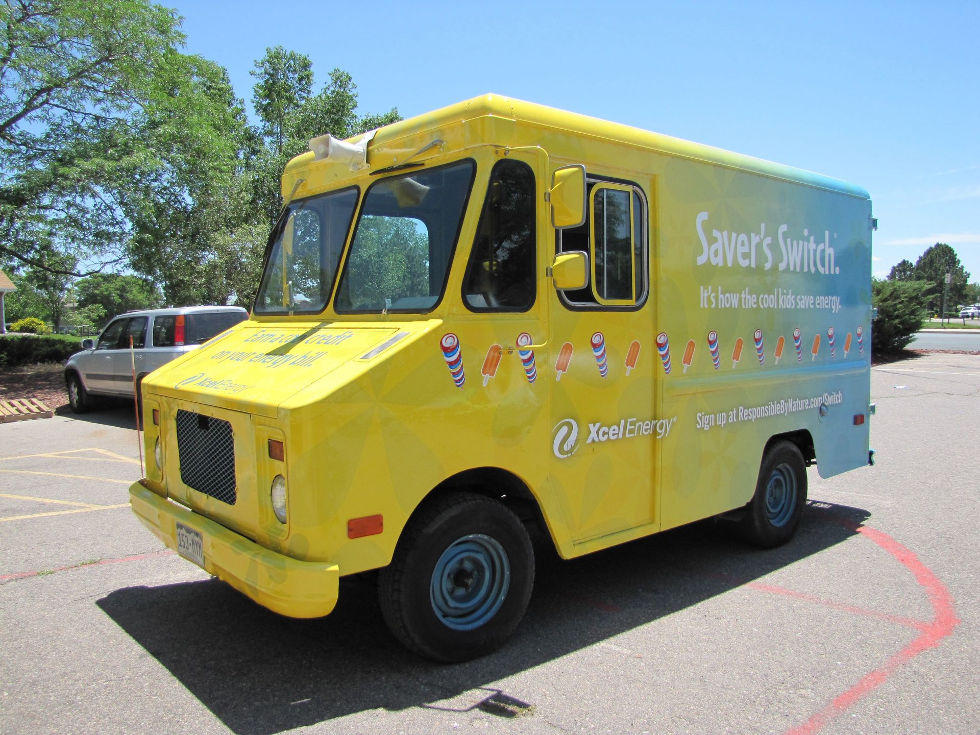Xcel Energy Ice cream truck for summer