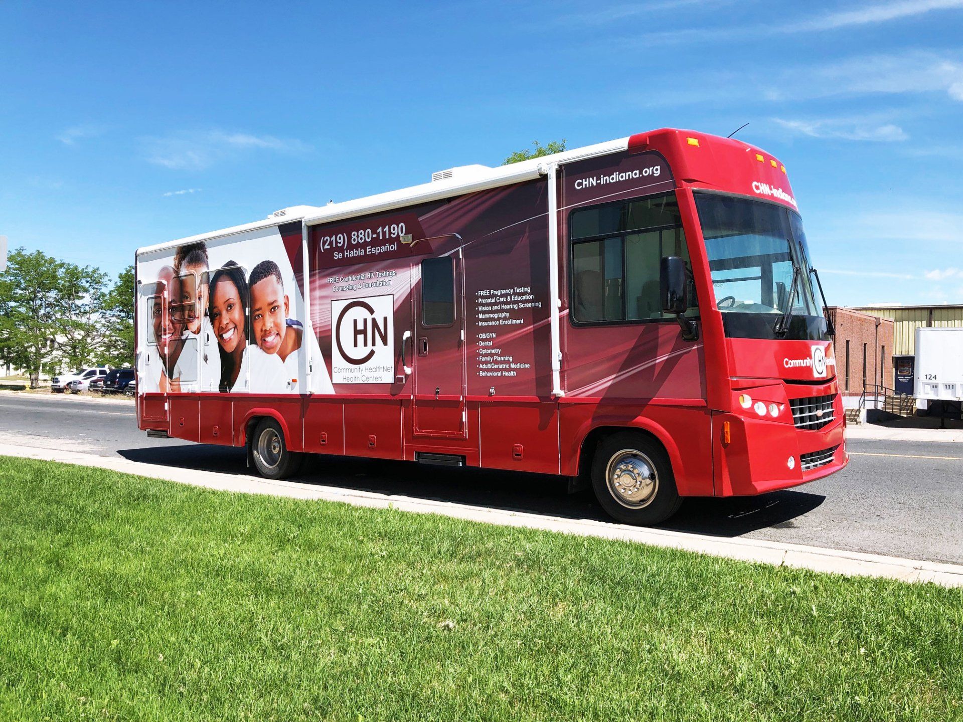 CHN Indiana Medical RV full wrap install Denver Colorado