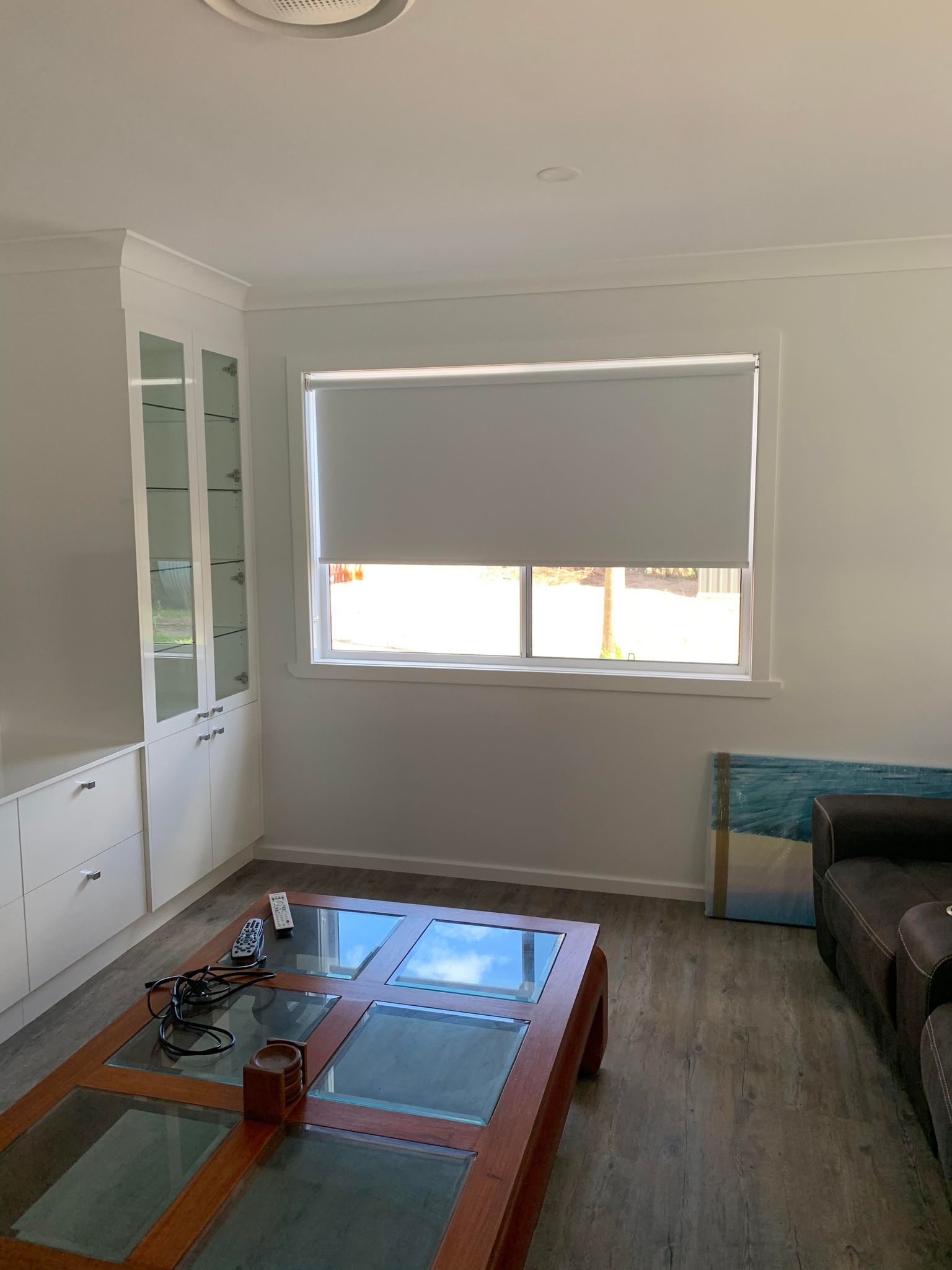 Living Room Roller Blinds — Blinds, Awnings & Shutters in Mid North Coast, NSW