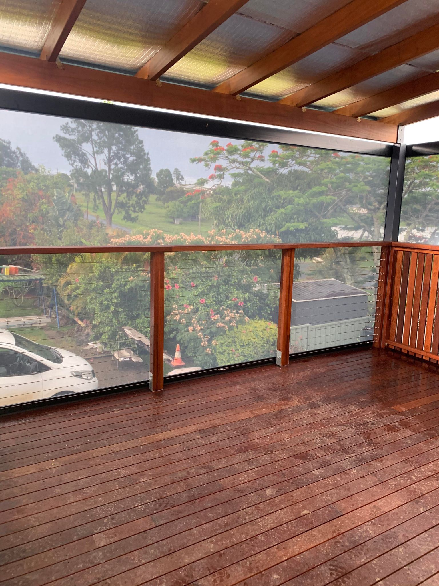 Outdoor Blinds on Deck — Blinds, Awnings & Shutters in Mid North Coast, NSW