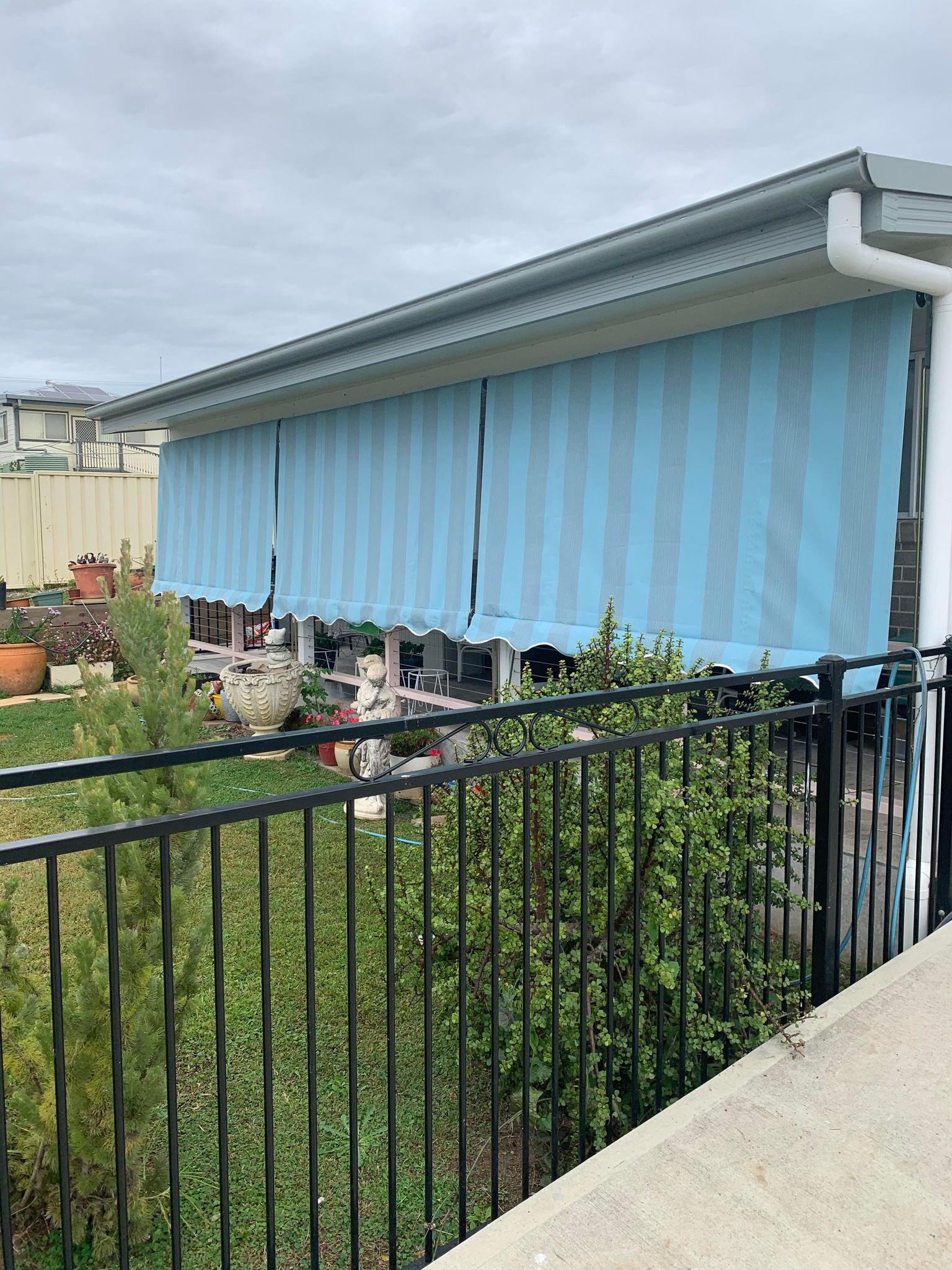Folded Awnings Installed — Blinds, Awnings & Shutters in Mid North Coast, NSW