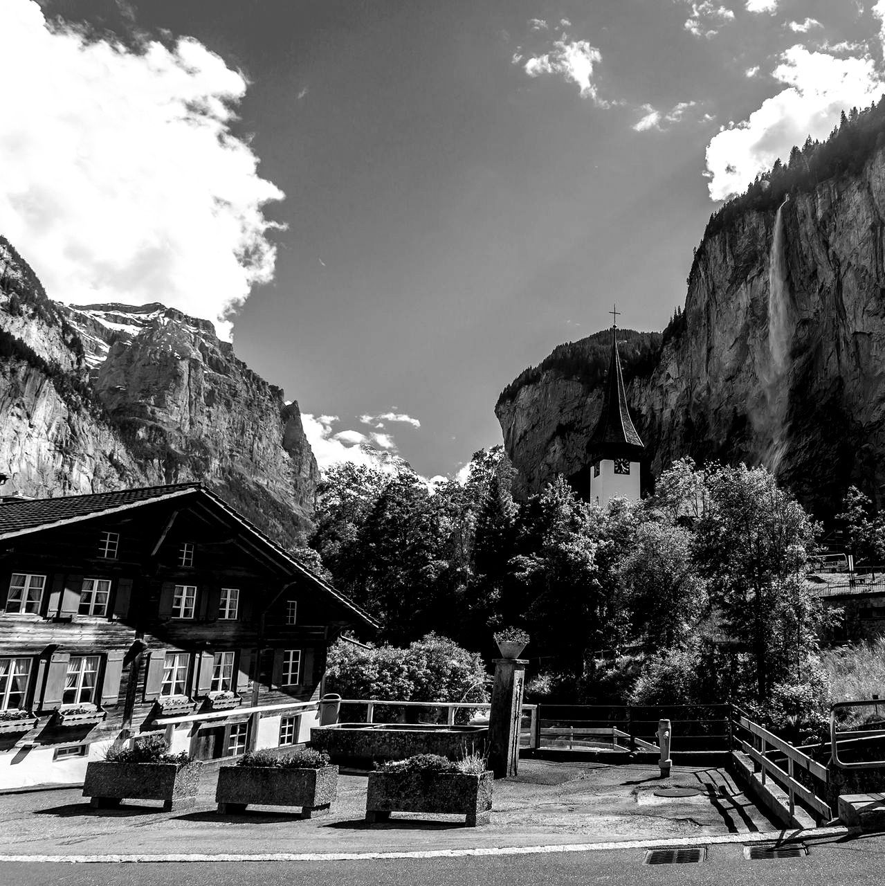 Foto Lauterbrunnen im Berner Oberland für die Seite Webdesign Berner Oberland