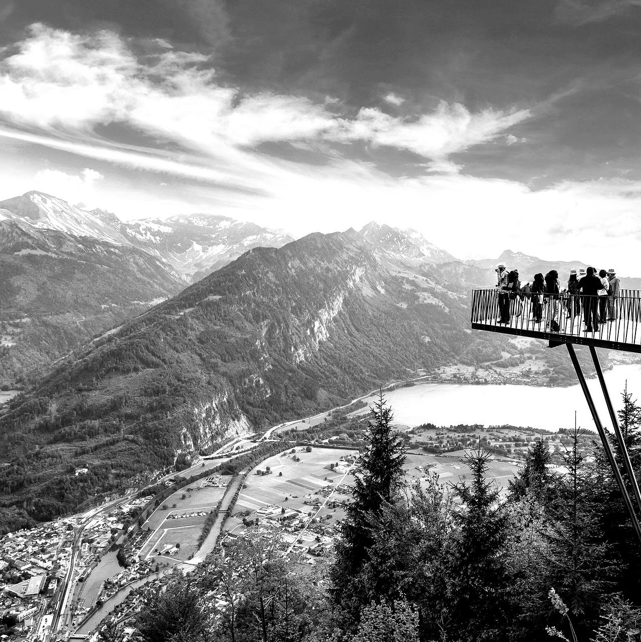 Foto der Stadt Interlaken für die Seite Webdesign Interlaken