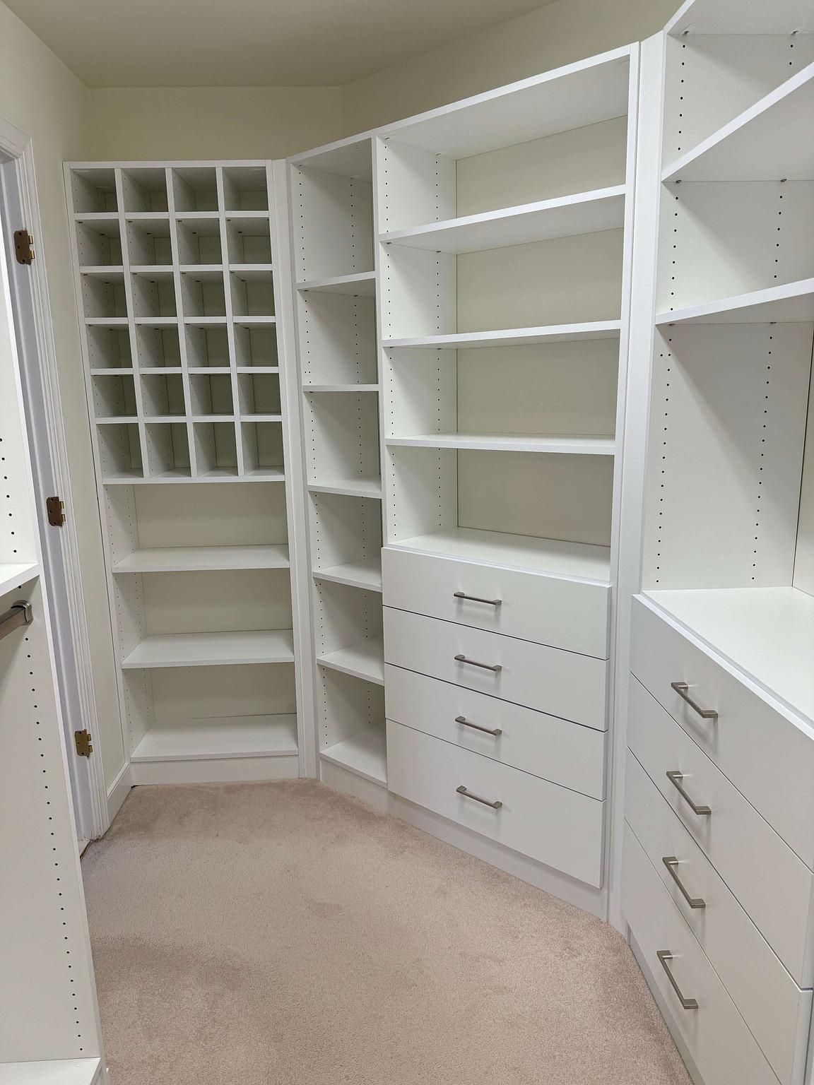 A closet filled with lots of clothes and shoes A closet filled with lots of clothes and shoes