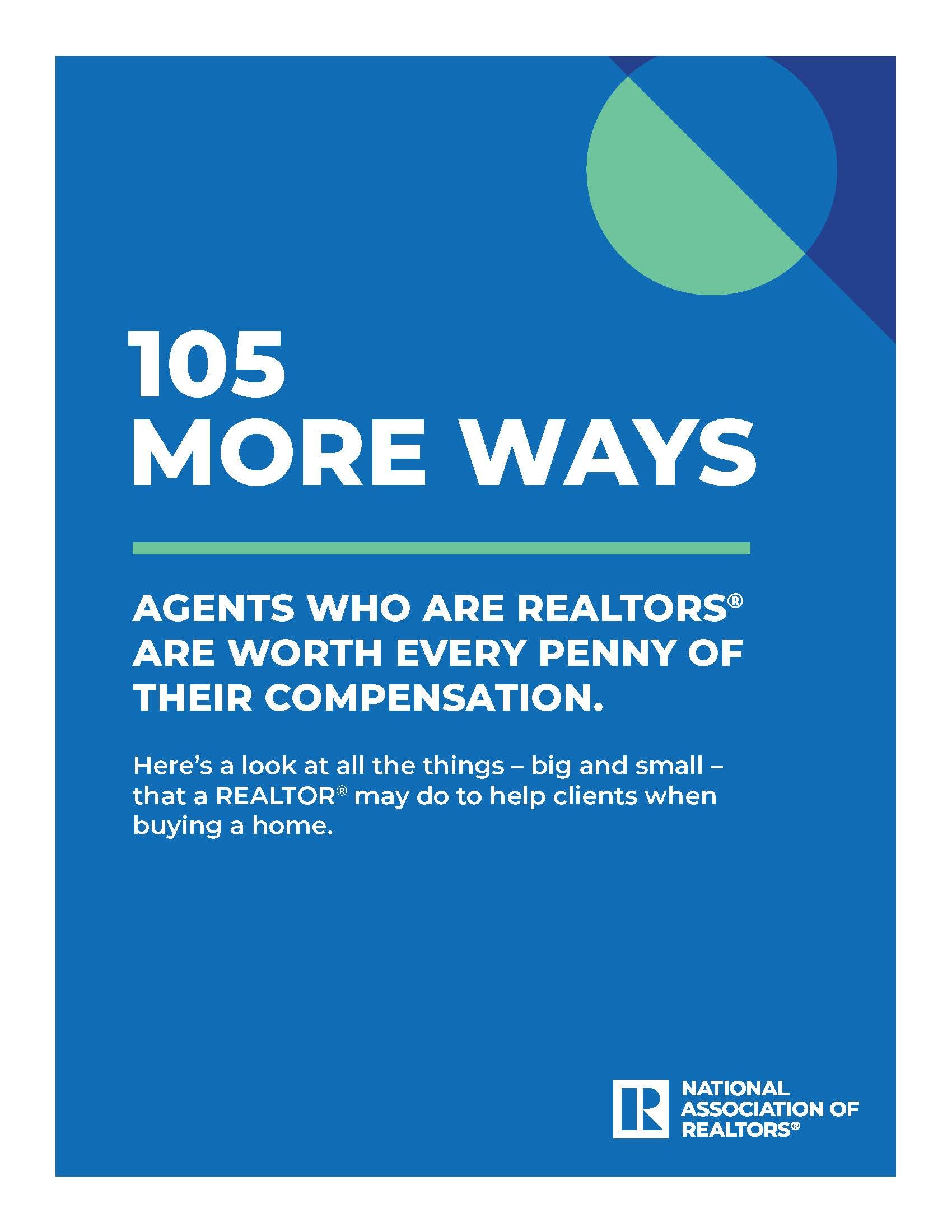 National Association of REALTORS flyer titled