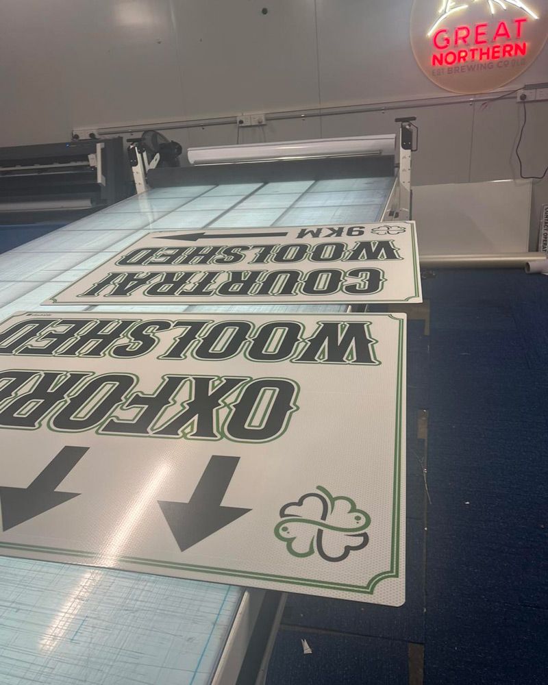 Directional Signs Making