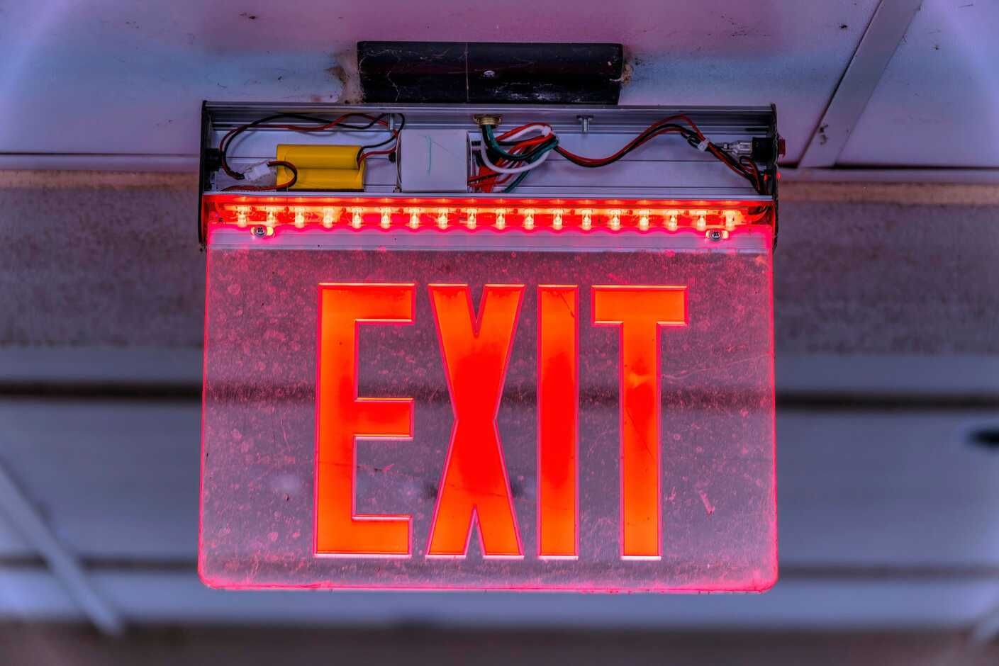 Exit Sign - Graphic Designer in Wagga Wagga, NSW