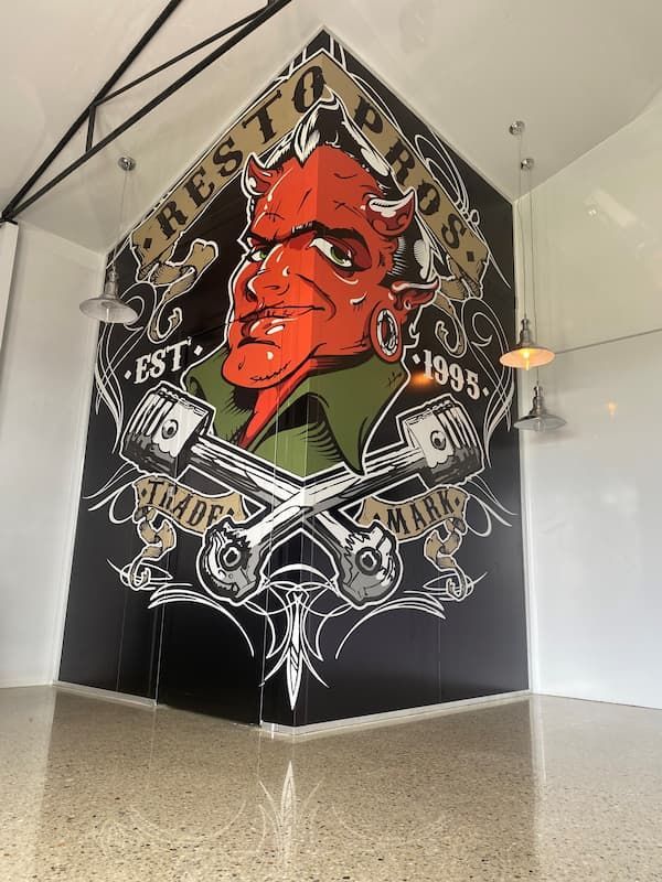 Shop Wall Graphic - Graphic Designer in Wagga Wagga, NSW
