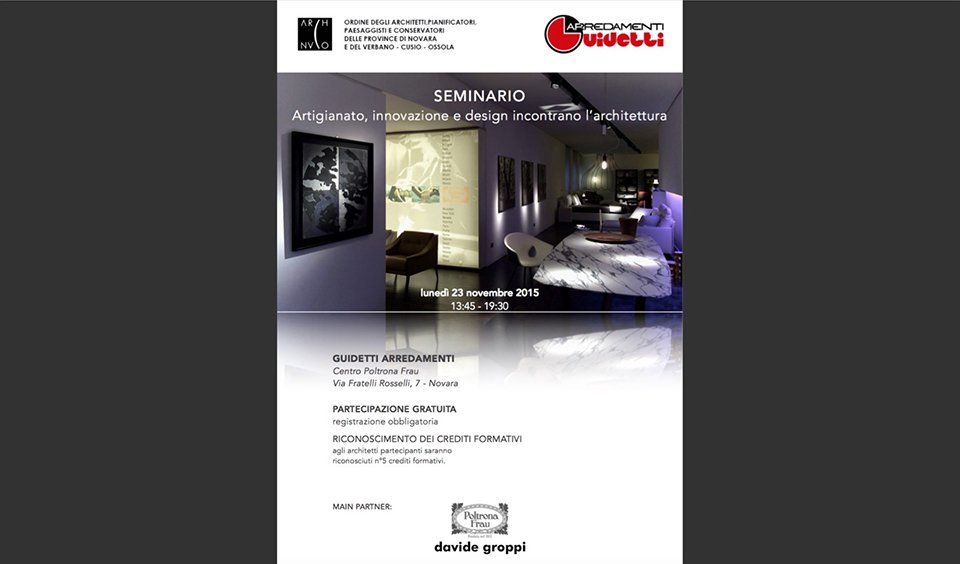 Seminario Architetti Novara