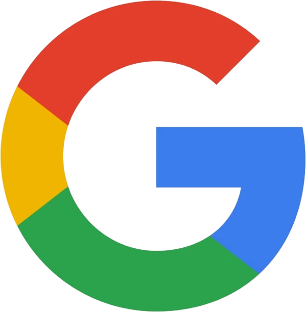 Google logo in red, yellow, green, and blue letters on a white background
