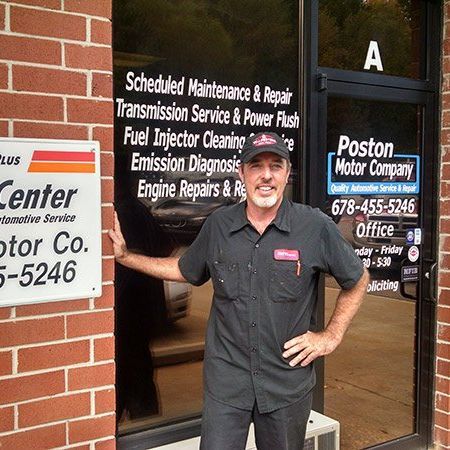 Matt Poston, Cumming Auto Mechanic