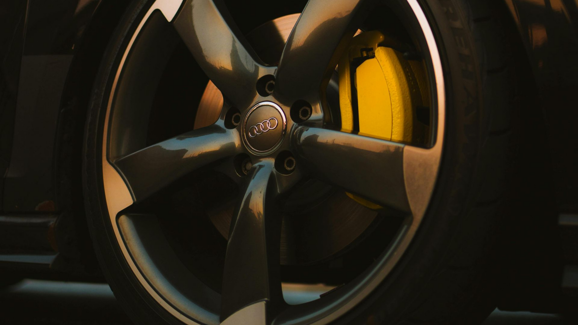 Audie car wheel